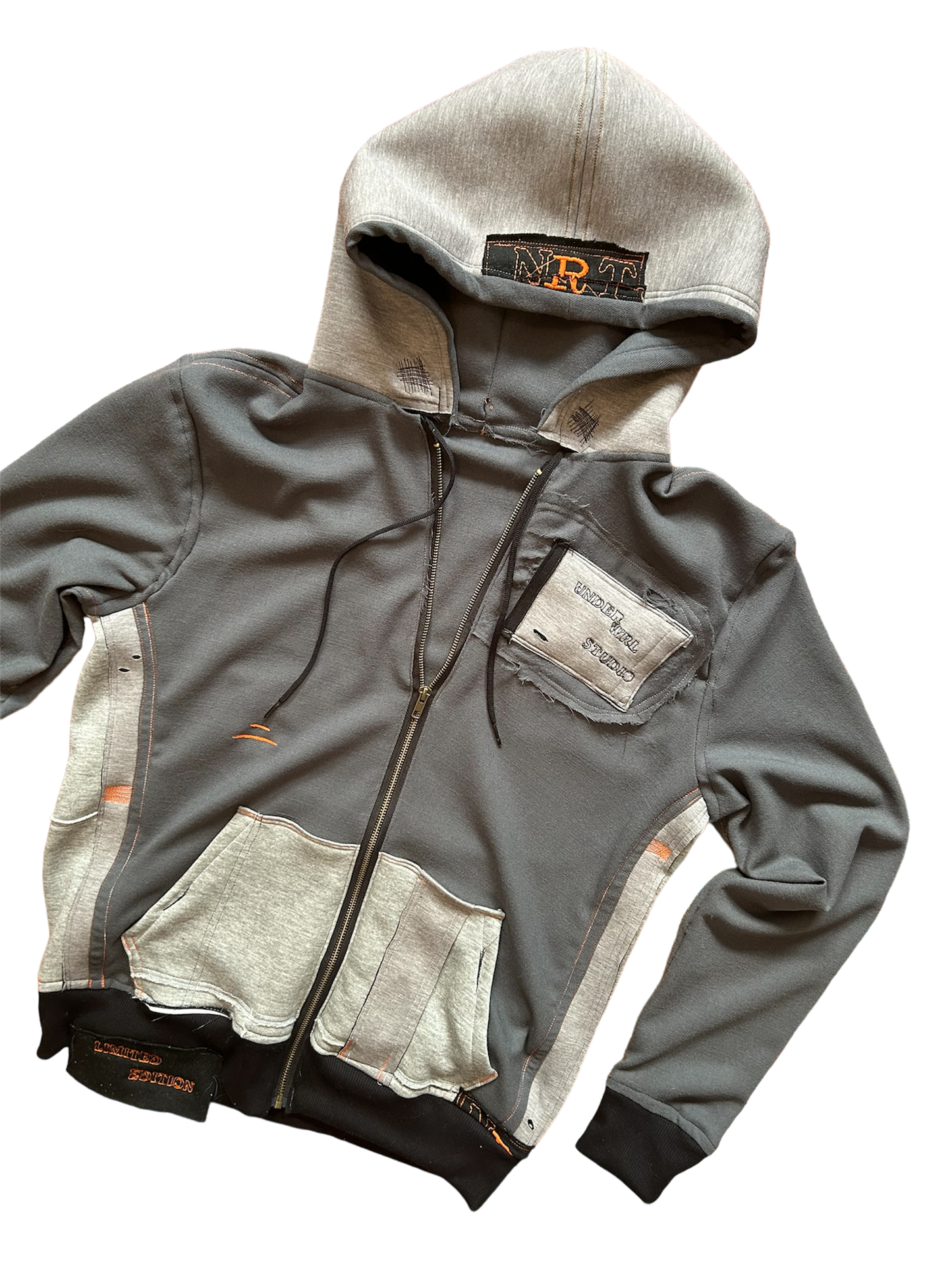 Grey Orange UWS Hoodie