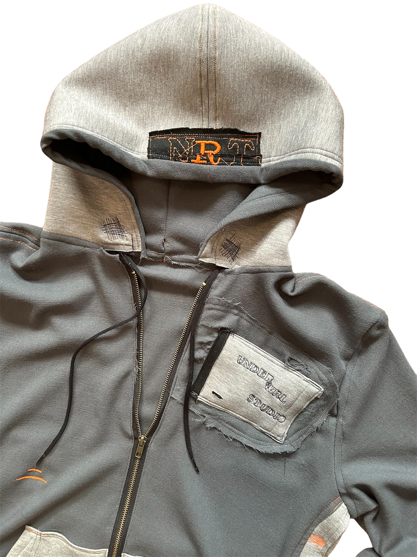 Grey Orange UWS Hoodie
