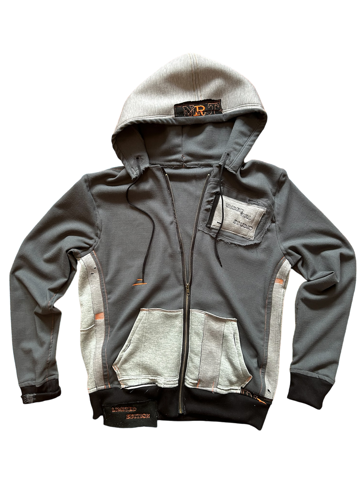 Grey Orange UWS Hoodie