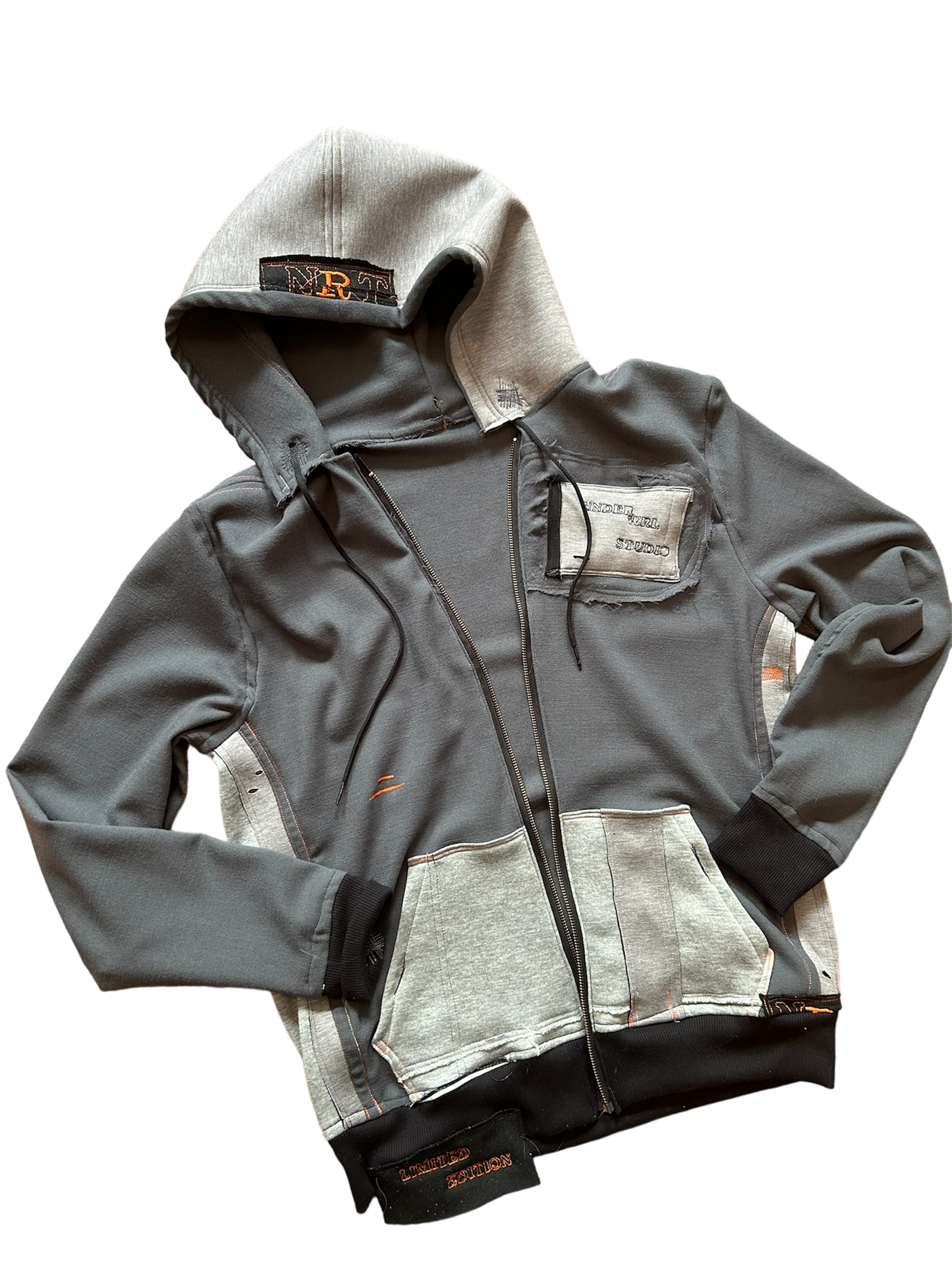 Grey Orange UWS Hoodie