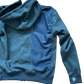 Zip-up grey regular hoodie M